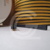 Tochtband sponsrubber | Kroonband | 3 x 9 mm | rol 150 meter
